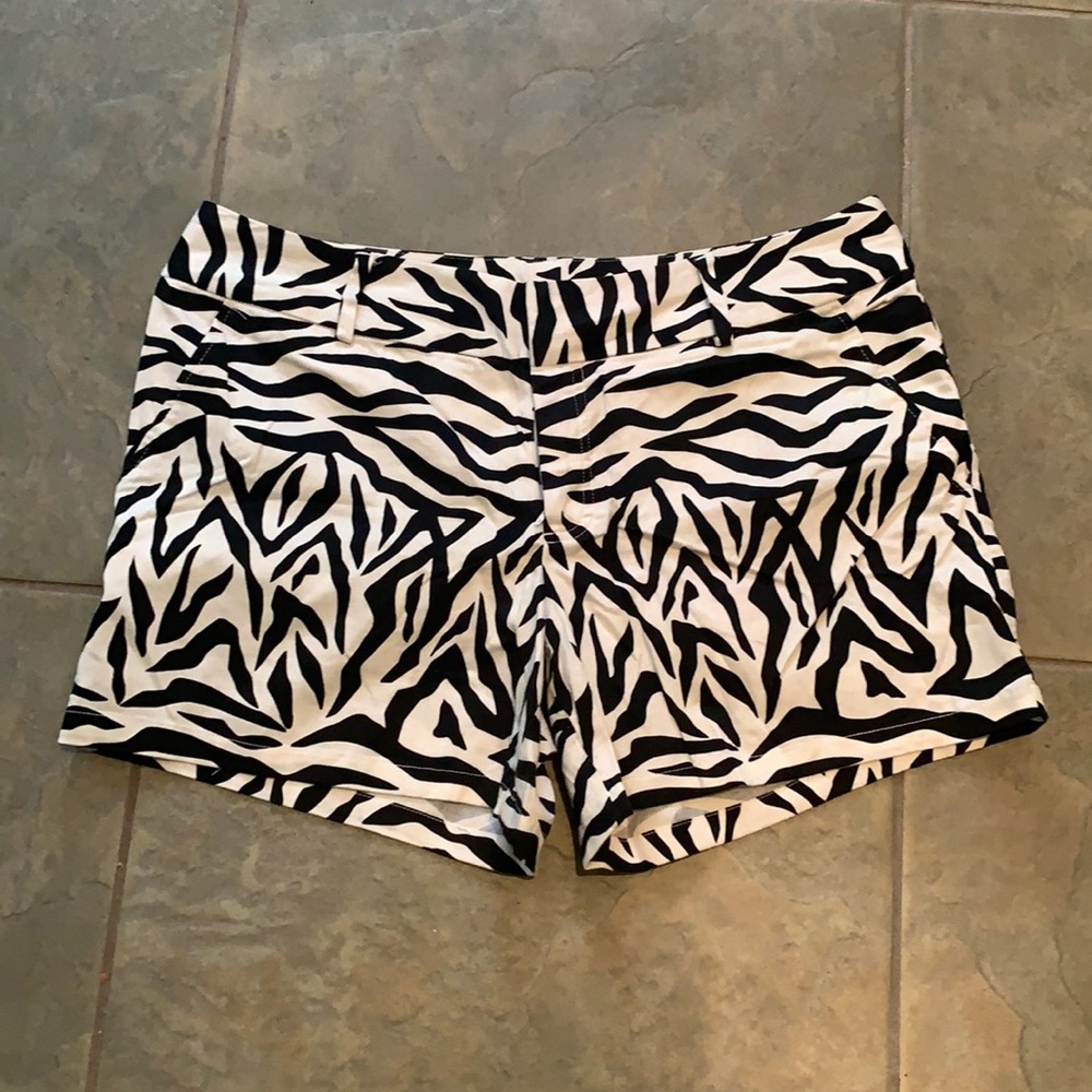 INC Zebra Shorts